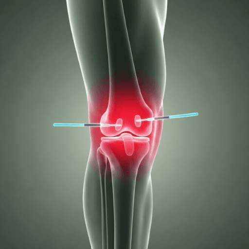 Knee joint illustration