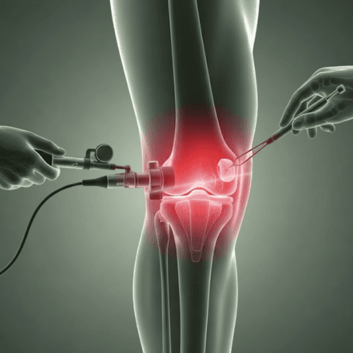 Knee joint illustration
