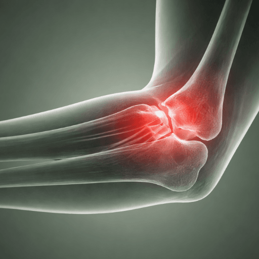 Knee joint illustration