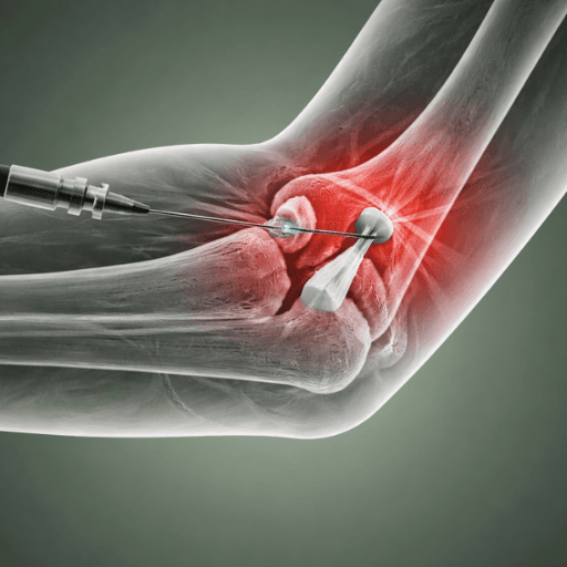 Knee joint illustration