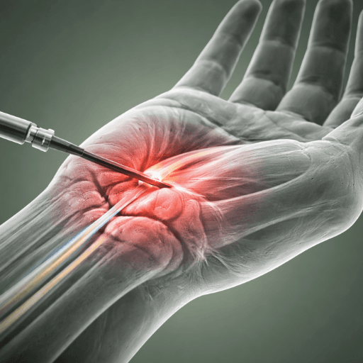 Knee joint illustration