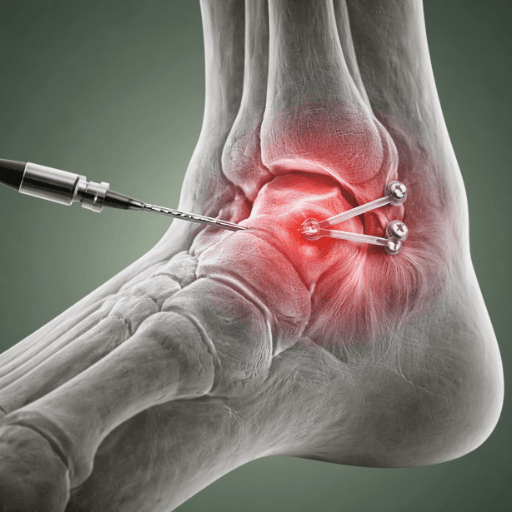 Knee joint illustration