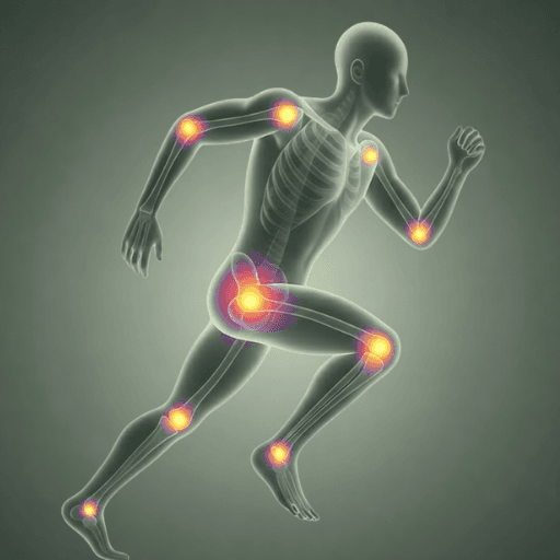 Knee joint illustration